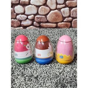 2009 Weeble Wobbles-Set of Three
